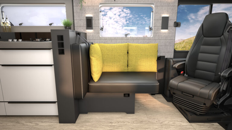NIESMANN+BISCHOFF - Arto 88 - drehbarer Sitzbank nach der Fahrt als Face-to-Face - Lounge